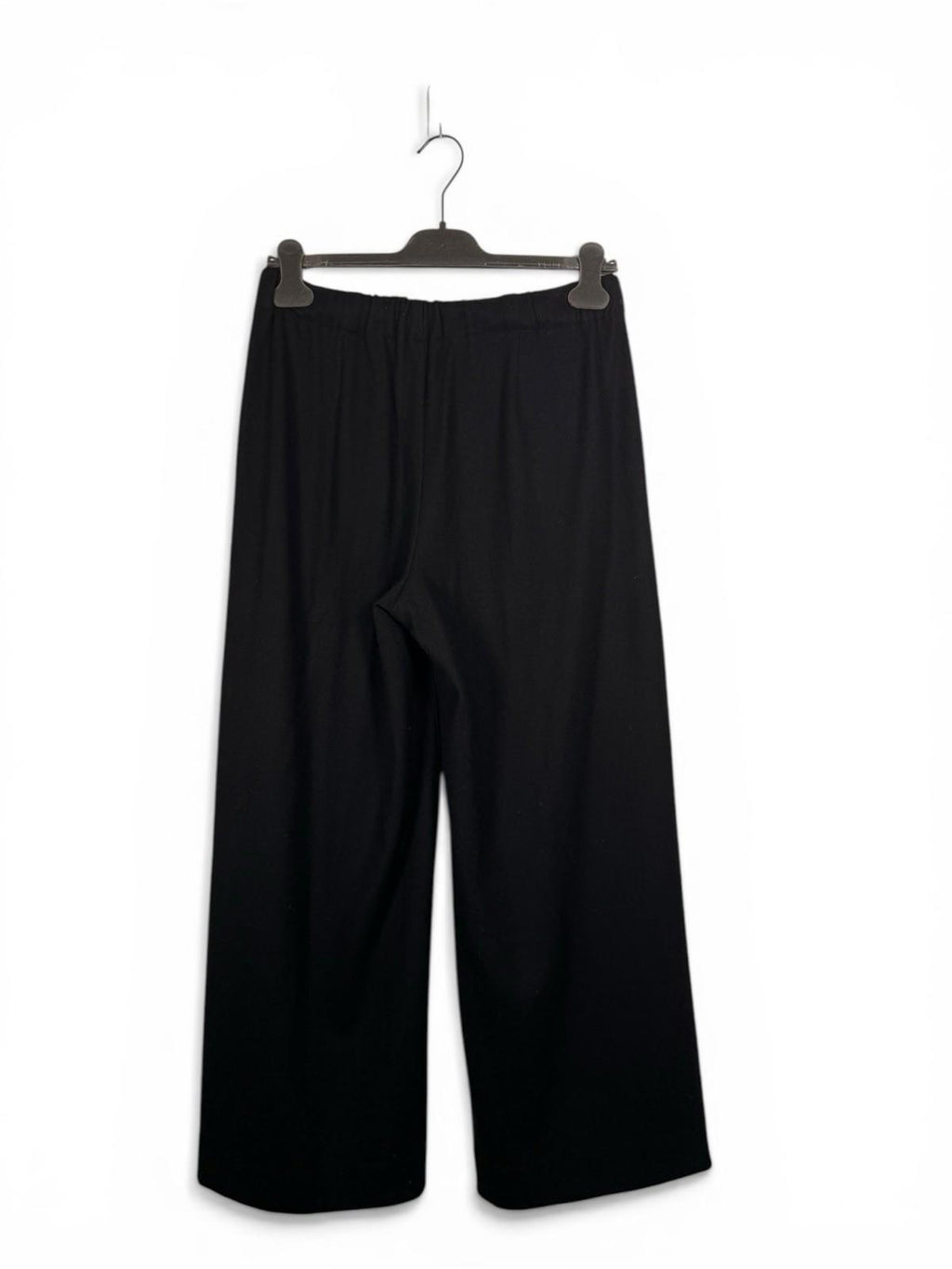 Rag & Bone Lily Trouser Women’s Medium Black 100% Wool Wide Leg High Rise Pants - view 10