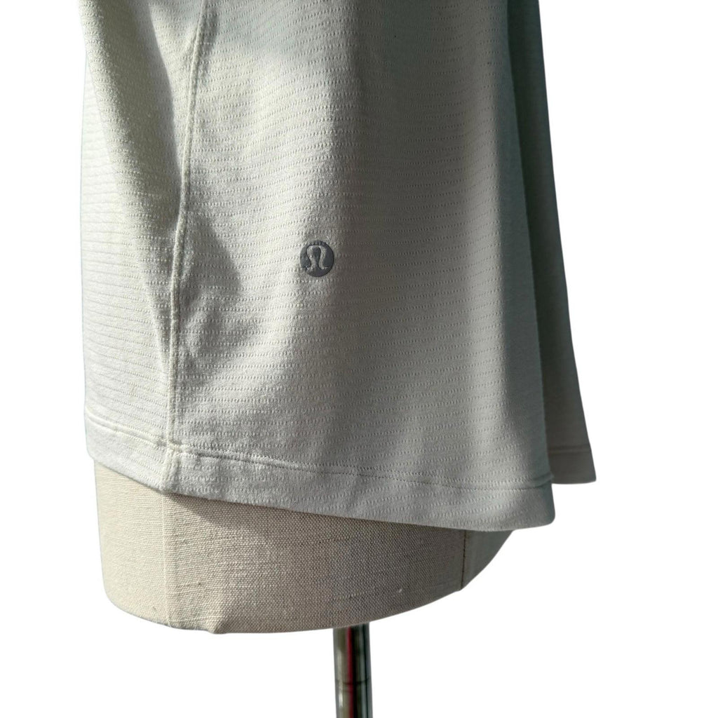 Lululemon Women Light Ivory License to Train Classic Fit Long Sleeve Shirt US8 M - view 11
