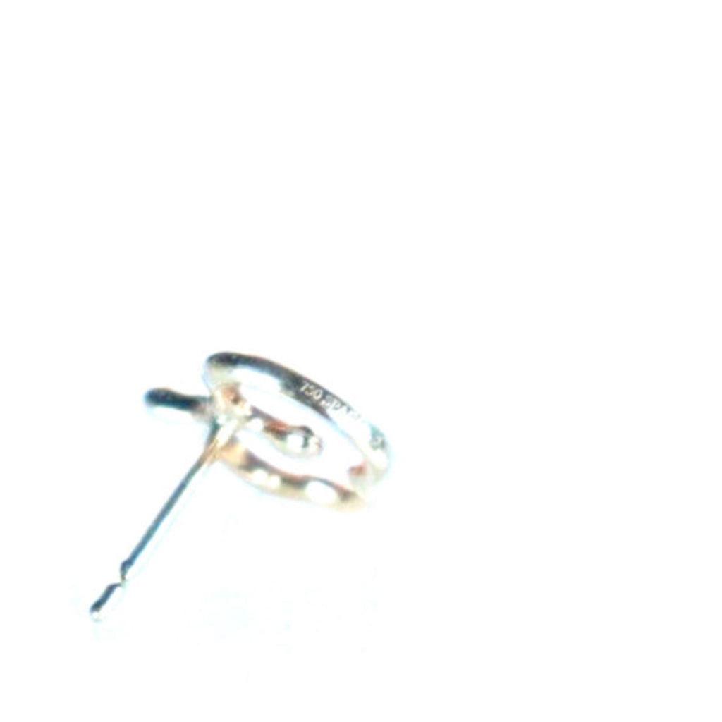 Tiffany & Co. Unisex 18K Yellow Gold Apple Earrings Pierced Elsa Peretti Studs - view 4