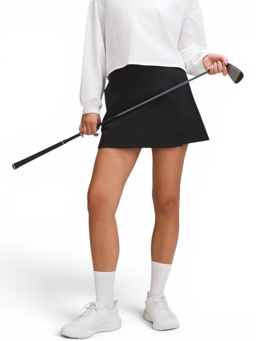 lululemon athletica Black Mini Golf Skort