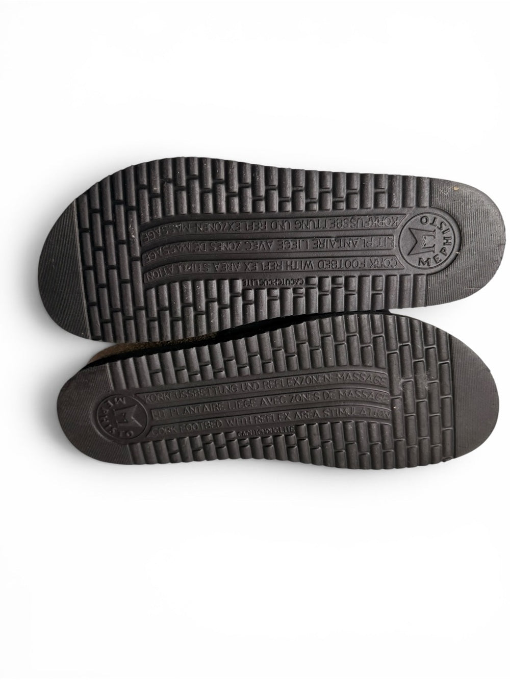 Mephisto Air Relax Black Leather Slide Sandals Women's EU 39 US 8.5 Comfort Shoe - view 6
