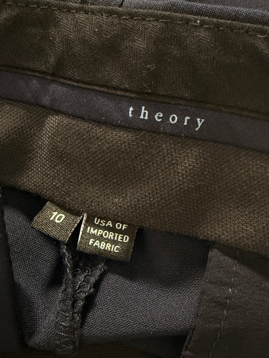 Theory label size 10