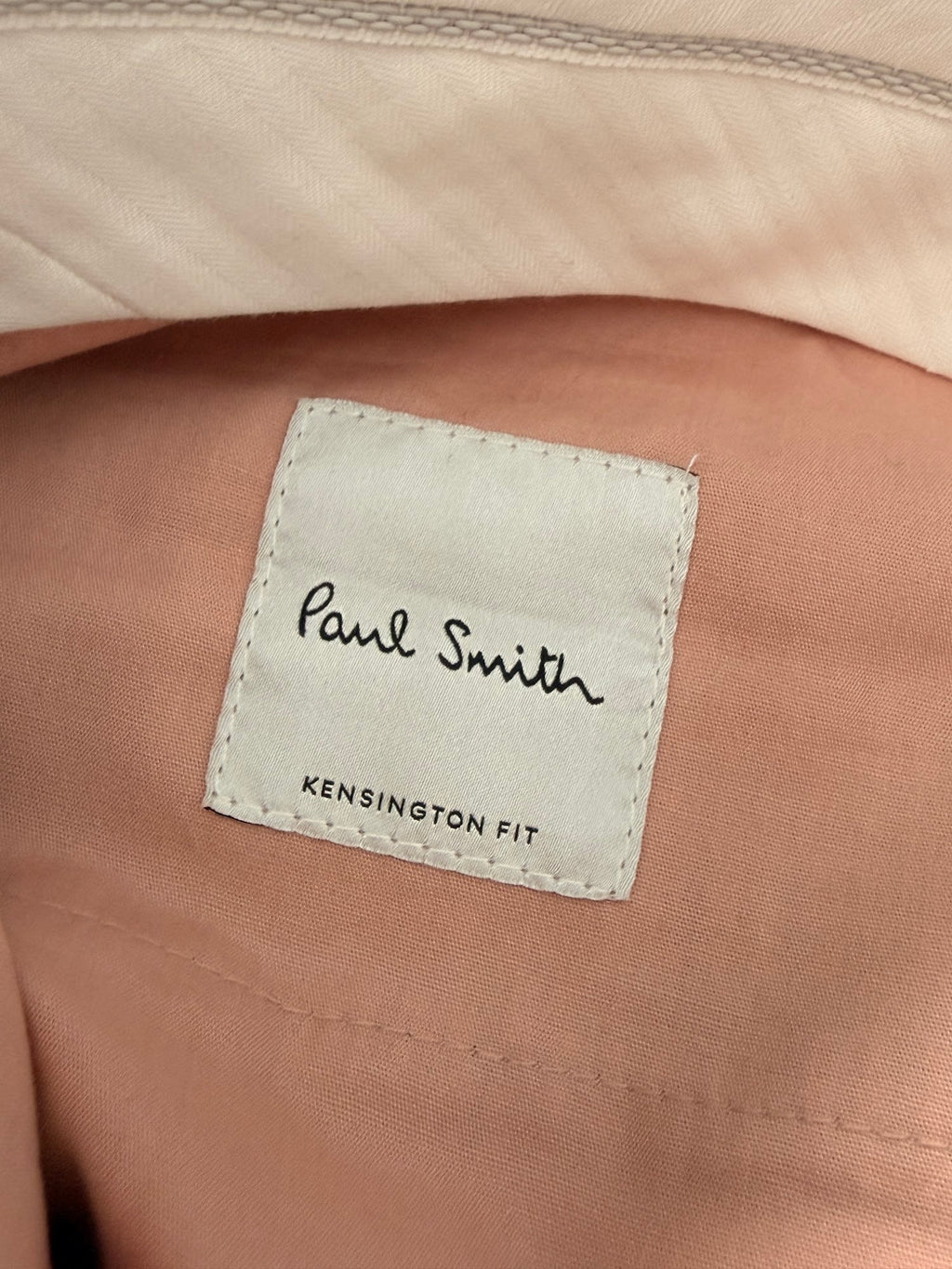 Paul Smith Kensington Fit label