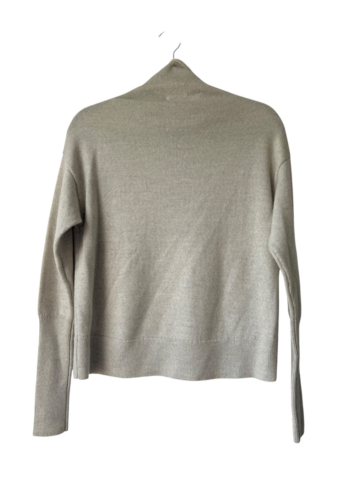 Wilfred Cyprie 100% Merino Wool Mockneck Sweater Grey XS