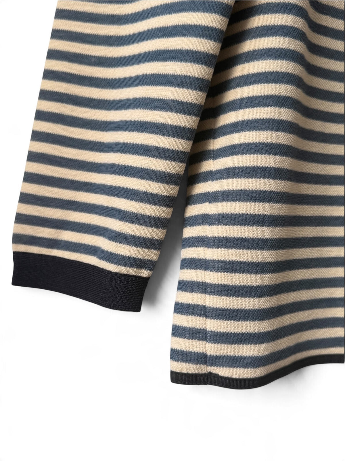 navy and cream Breton striped top photo