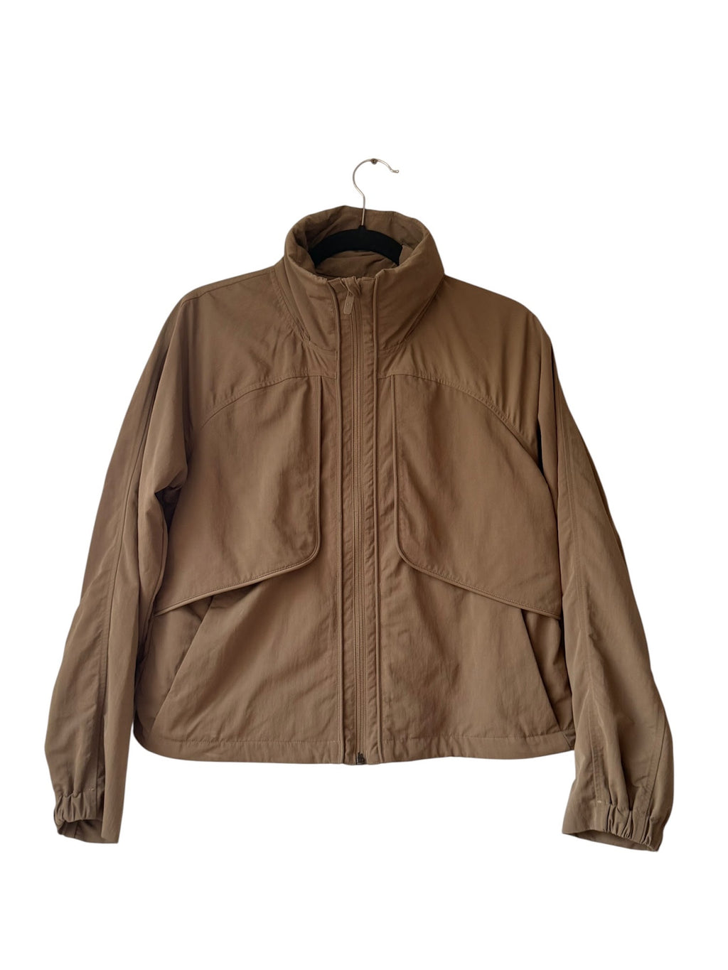 Lululemon Always Effortless Jacket Frontier Brown Windbreaker Size 4