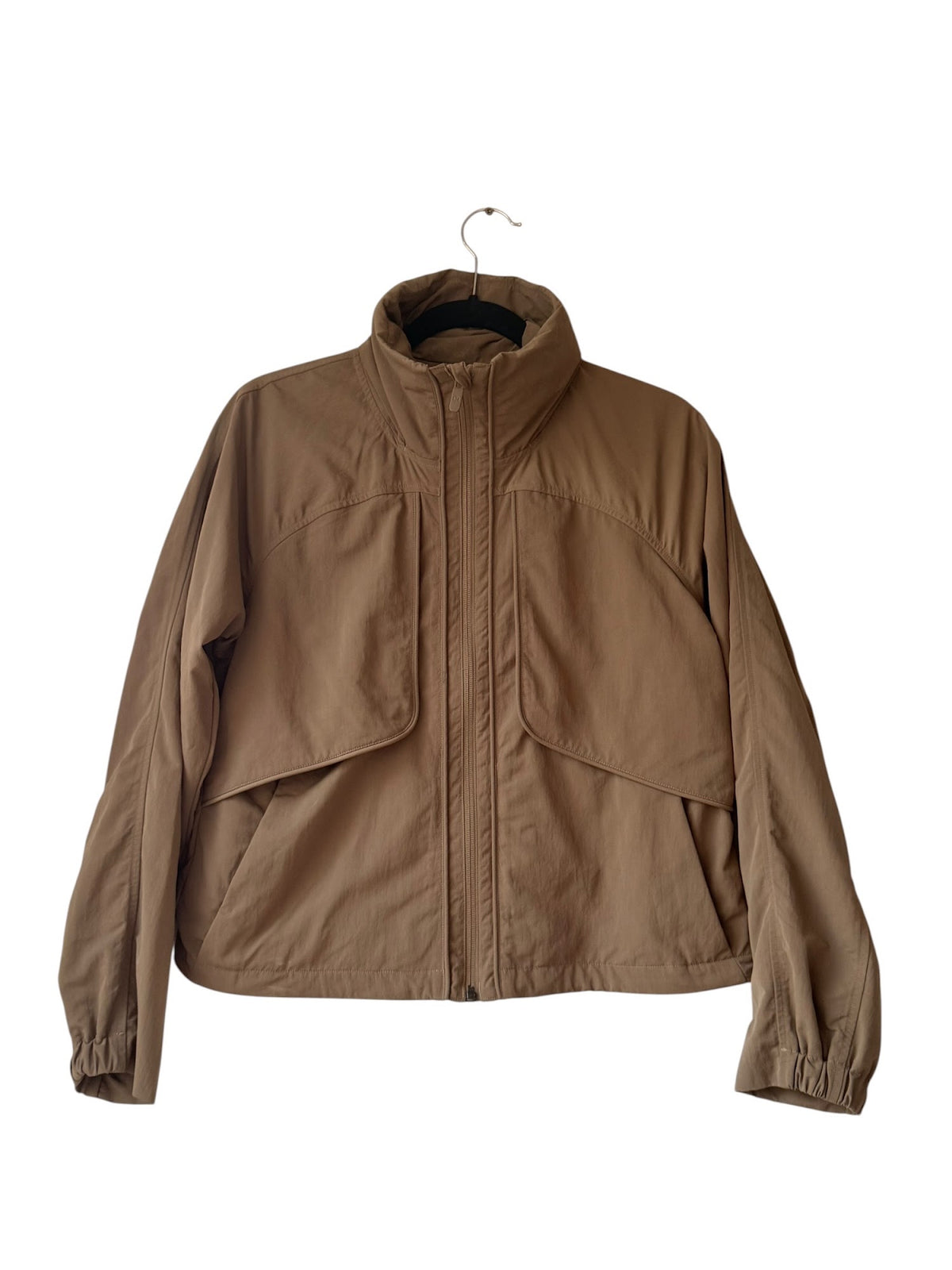 Lululemon Always Effortless Jacket Frontier Brown Windbreaker Size 4