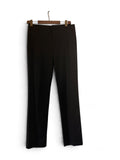 Chloé black virgin wool tailored trousers front