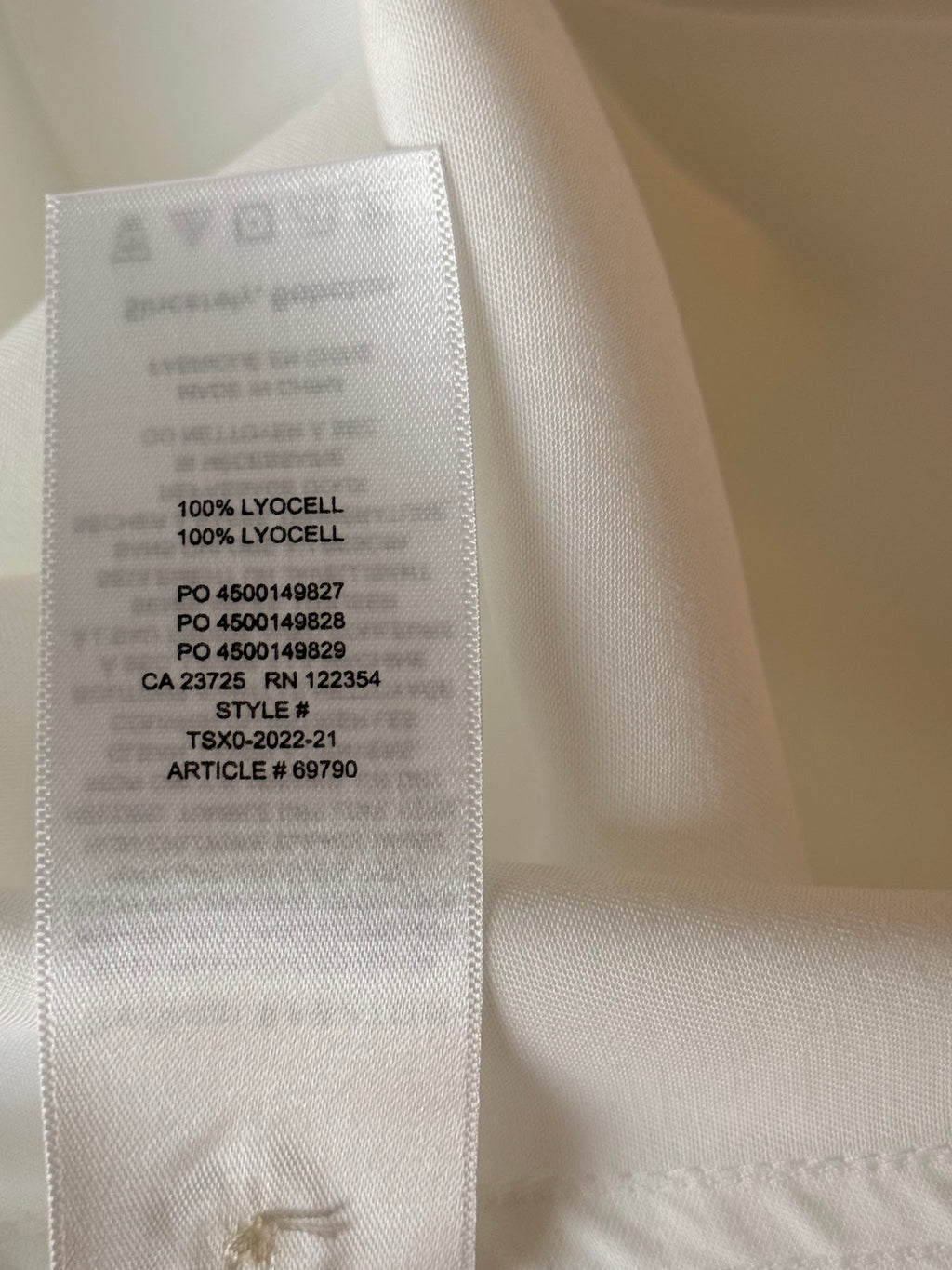 Aritzia Babaton Utility Shirt TENCEL Lyocell Button Up Blouse Large