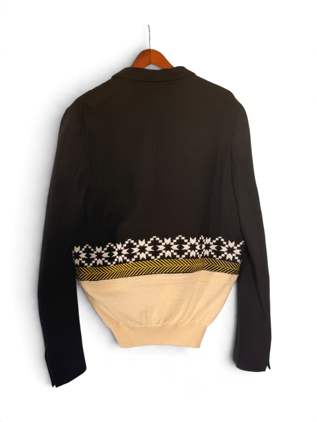 Haider Ackermann hybrid blazer back
