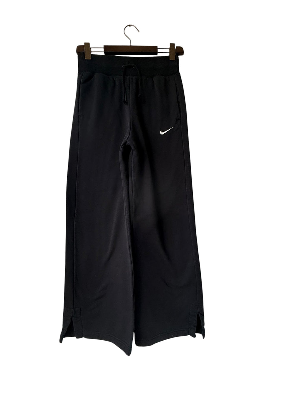 Nike Phoenix Fleece High Waisted Wide Leg Sweatpants Black Women’s Small