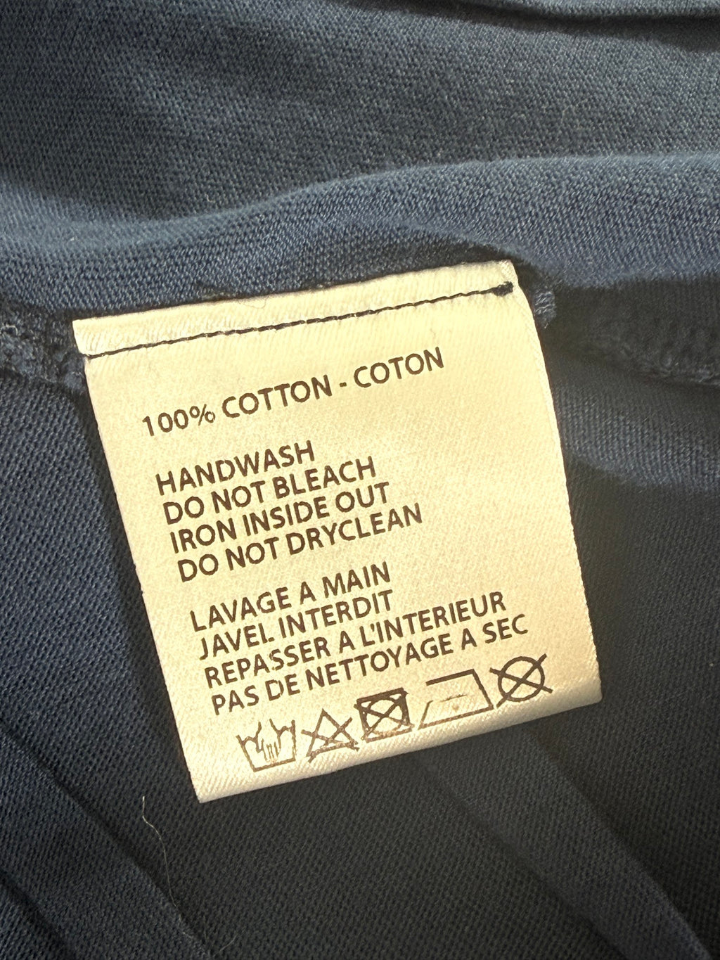 Haider Ackermann fabric content 100% cotton