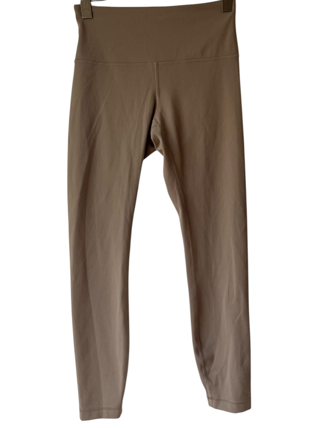 Lululemon Taupe Ribbed High-Rise Leggings Size 6