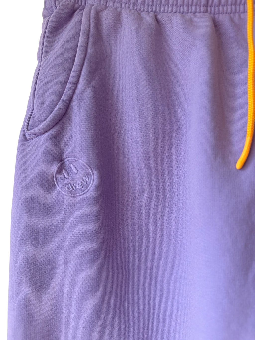 Drew House The OG House Lounge Sweatpants Lavender Purple Yellow Drawstring Small