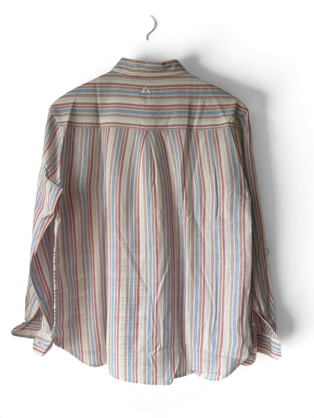 Barbour Penfor striped cotton-linen shirt photo