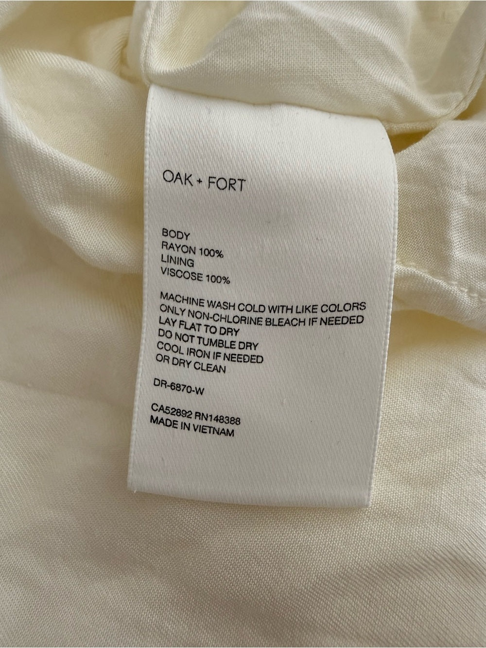 Oak + Fort Butter Yellow Midi Dress XS Button Front Short Sleeve Women's Flowy - view 4