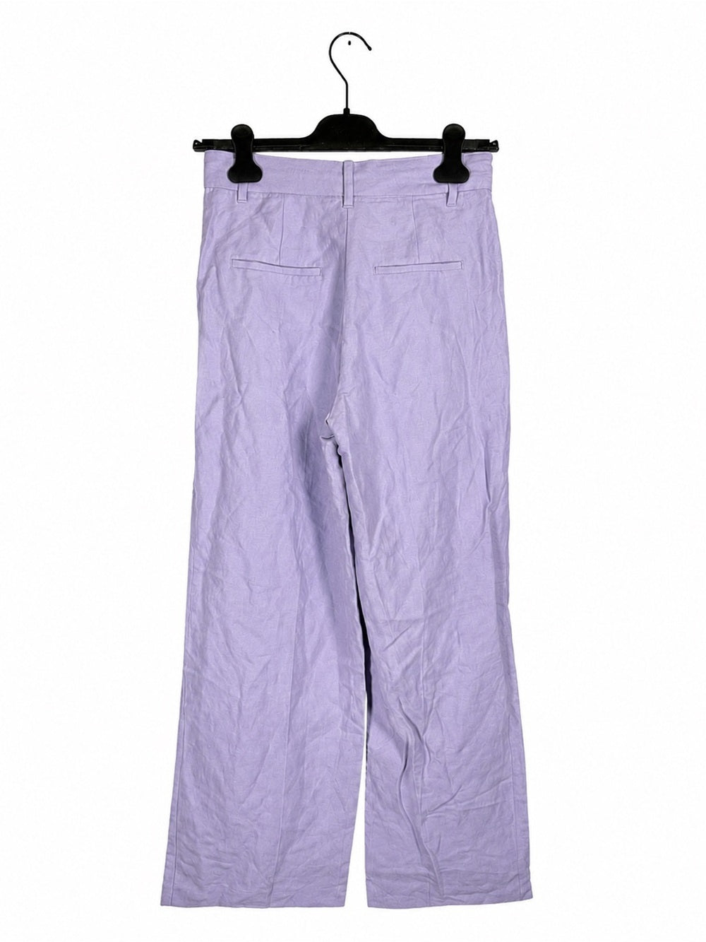 Wilfred Effortless Pant Lilac Linen Blend Wide Leg Trouser Size 4 Pants - view 3