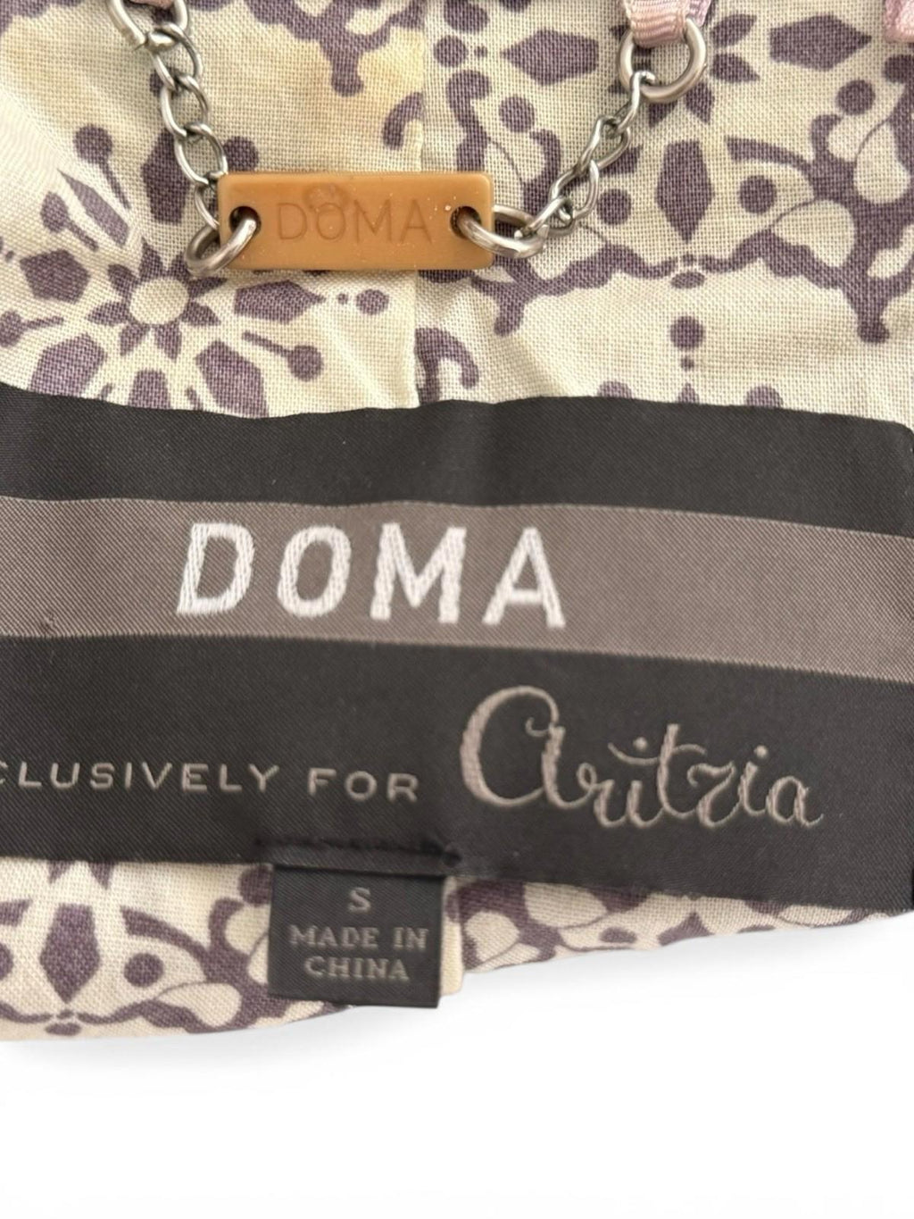 DOMA Aritzia Women’s Small Black Genuine Leather Bomber Jacket Exclusive Rare - view 2