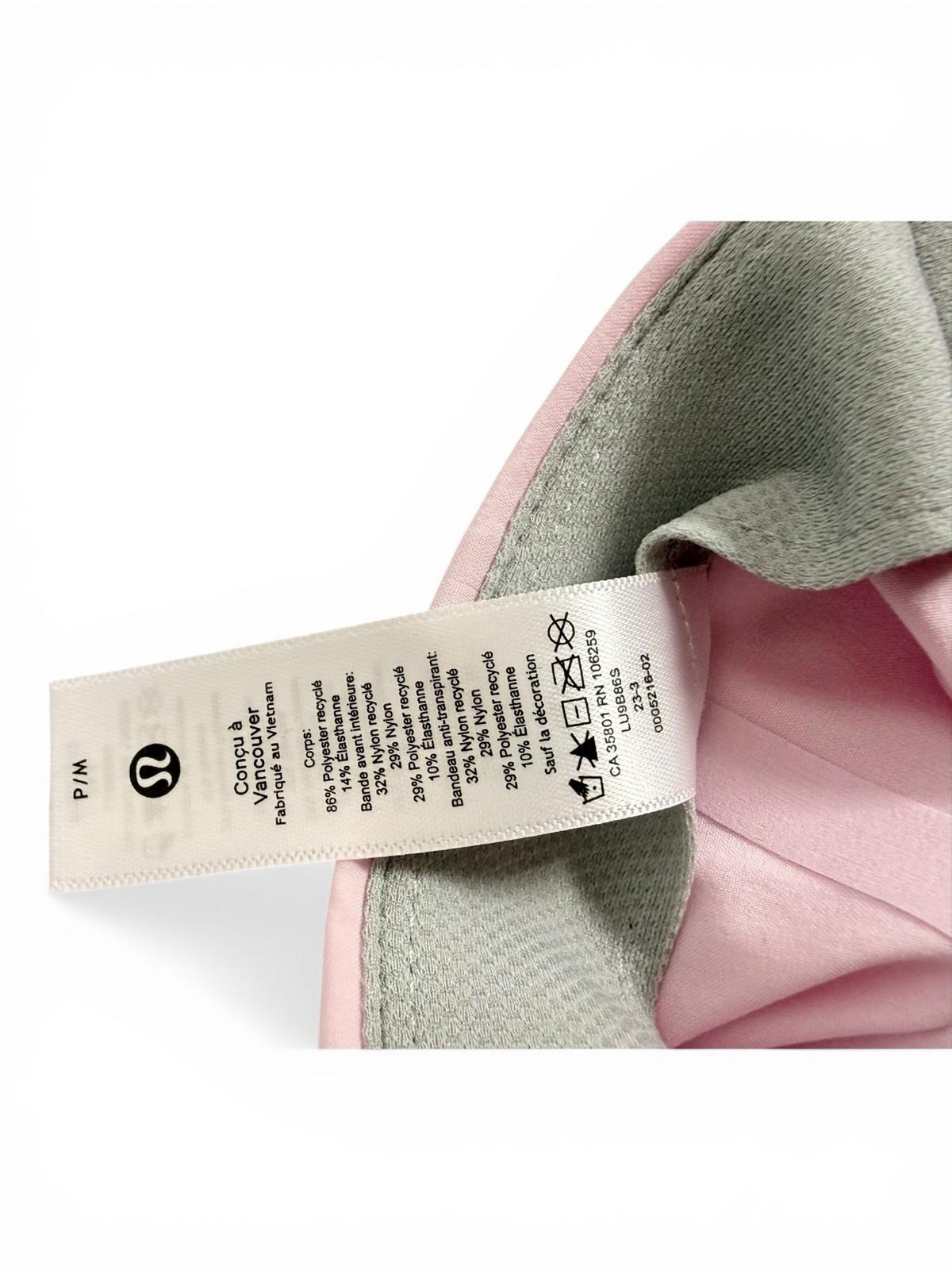 Lululemon Fast and Free Running Hat Women's Small Medium Flush Pink Swift Cap - view 7