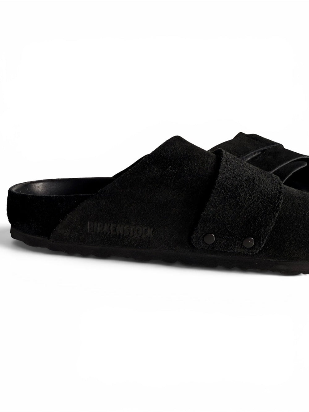 Birkenstock Kyoto Black Suede Slide Sandals Women's EU 39 US 8 Regular Shoes - view 5