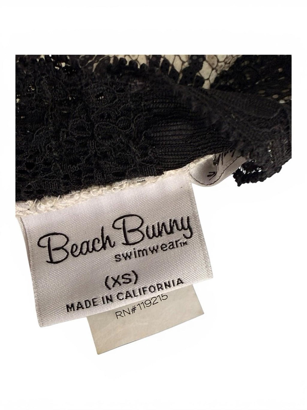 Beach Bunny Snake Print Bikini Set XS Black Lace Trim Limited Edition 1 of 500 - view 7