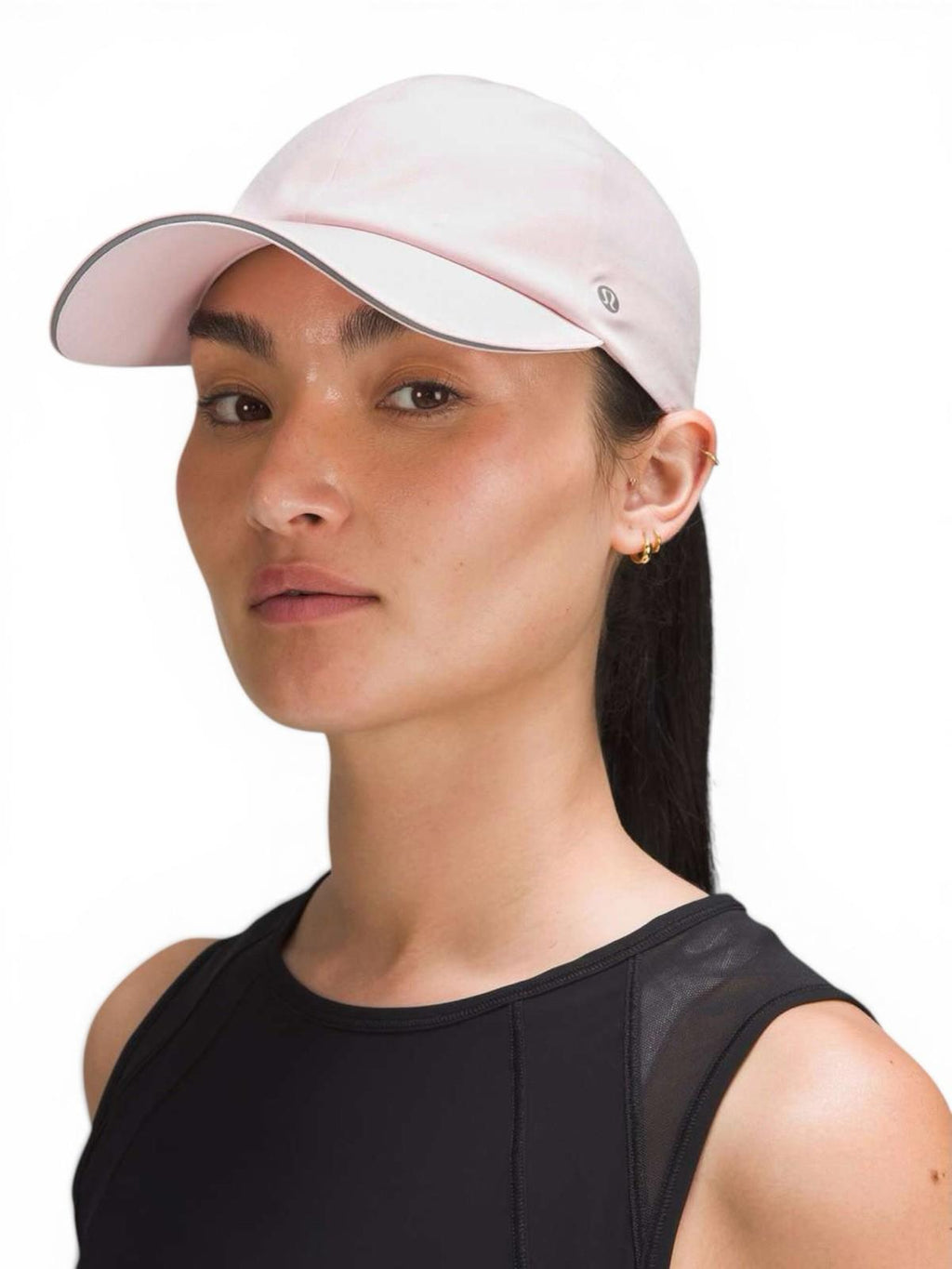 Lululemon Fast and Free Running Hat Women's Small Medium Flush Pink Swift Cap
