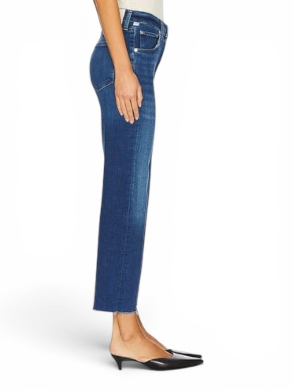 Citizens of Humanity Palma Crop Wide Leg Jeans Medium Wash Women's 27 Denim - view 3