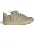 Veja Campo Shearling Leather Sneakers Women's US 8 EU 39 Cream Low Top Shoes