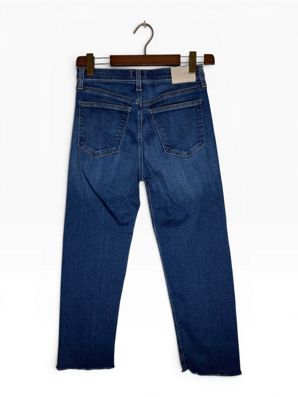 Citizens of Humanity Palma Crop Wide Leg Jeans Medium Wash Women's 27 Denim - view 13
