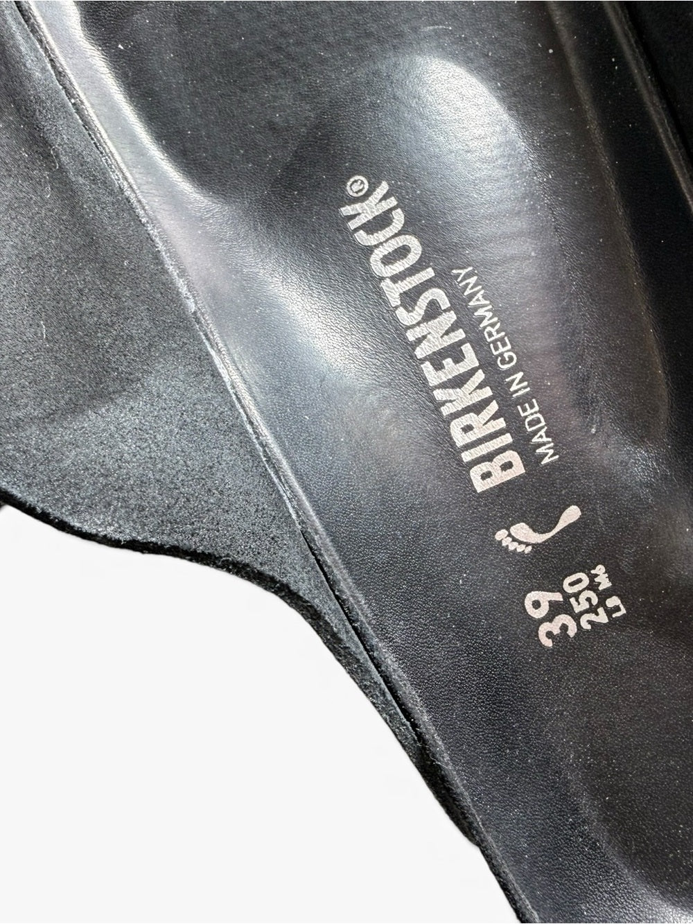 Birkenstock Kyoto Black Suede Slide Sandals Women's EU 39 US 8 Regular Shoes - view 4