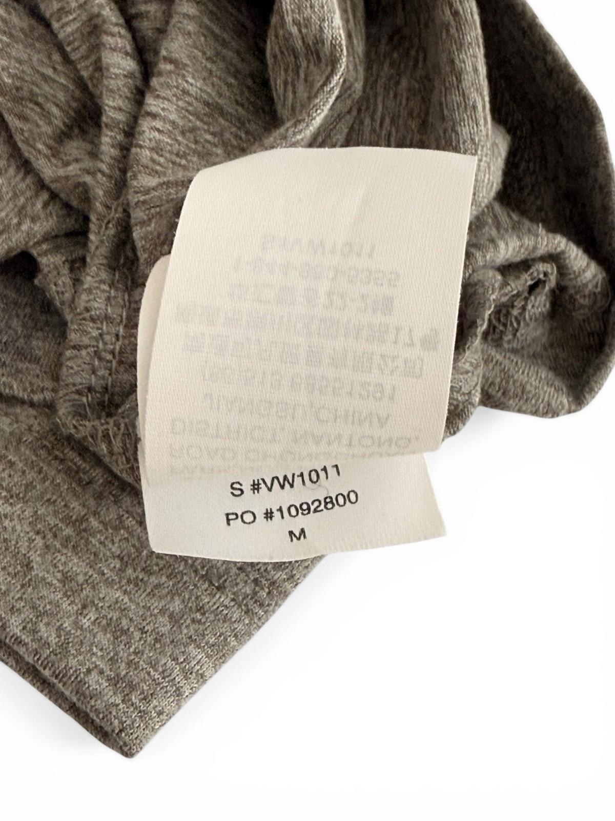 Vuori Women Medium Grey Energy Cropped Cami Heather Gray Tee UV Activewear Top - view 9