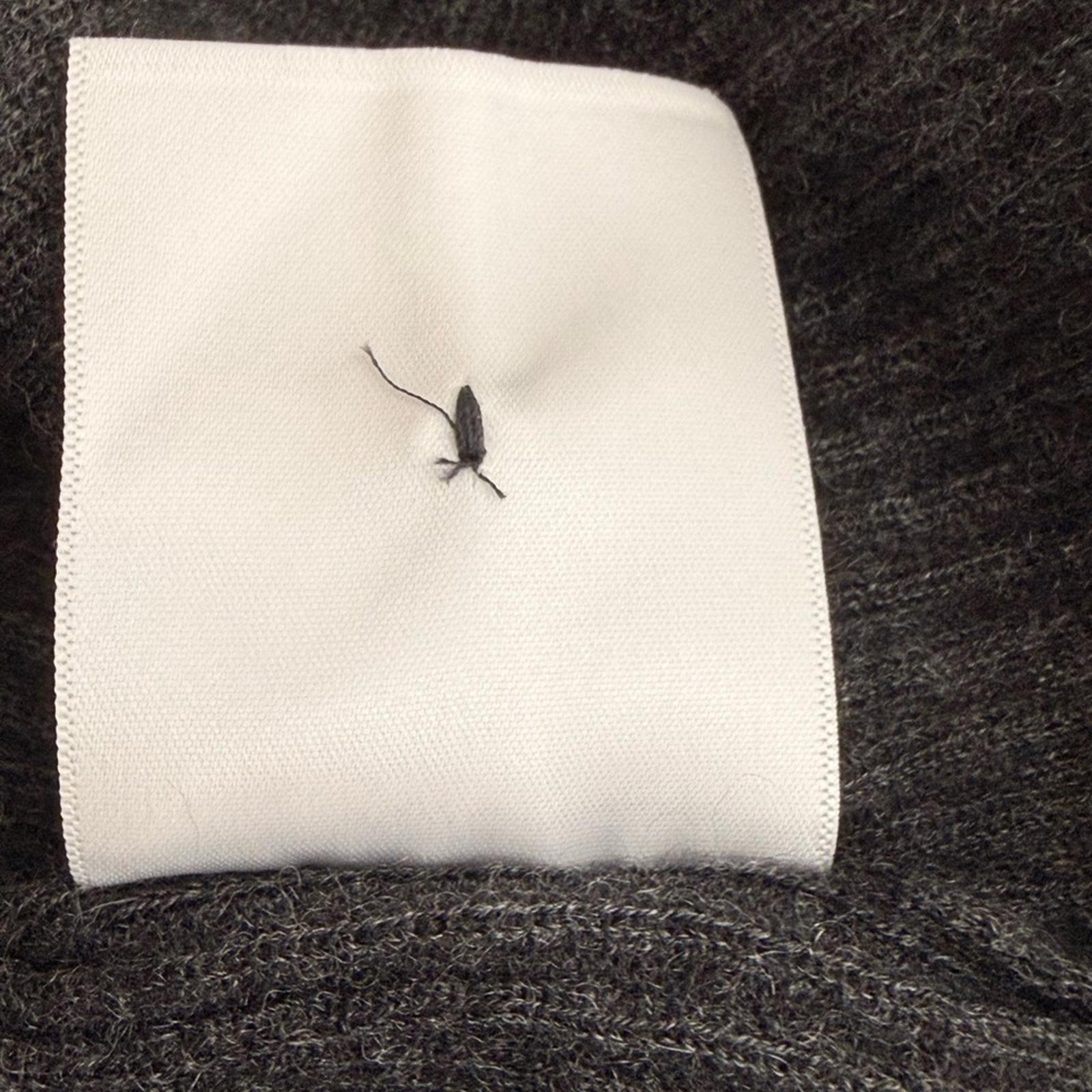 Lululemon Cashmere Cardigan Heathered Core Black Button Rib Knit Sweater Small - view 14