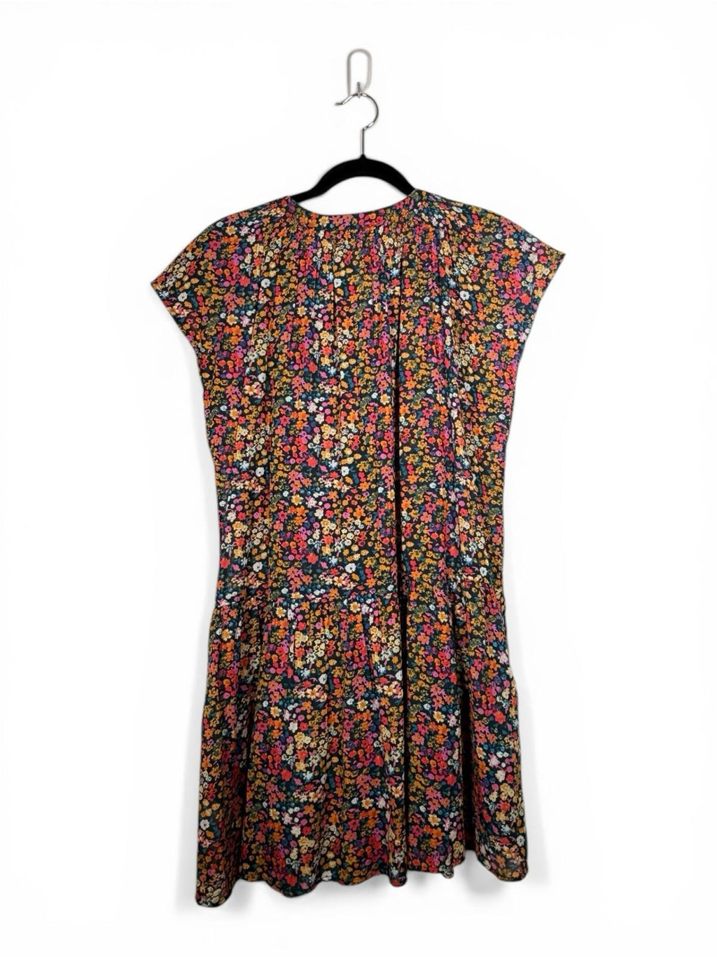 Apiece Apart Forta Dress Women’s Small Le Femme Floral Pink Organic Cotton Mini - view 10