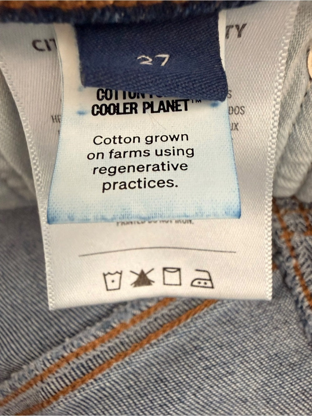 Citizens of Humanity Palma Crop Wide Leg Jeans Medium Wash Women's 27 Denim - view 9