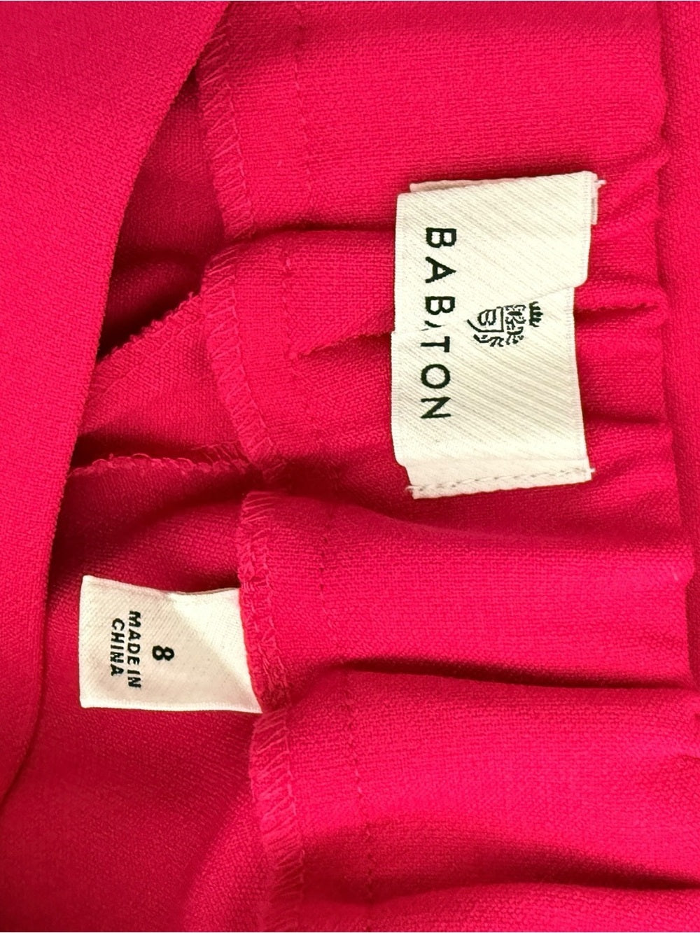 Babaton Aritzia Conan Pant Women's 8 Granita Pink Slim Career Pull-On Trousers - view 8