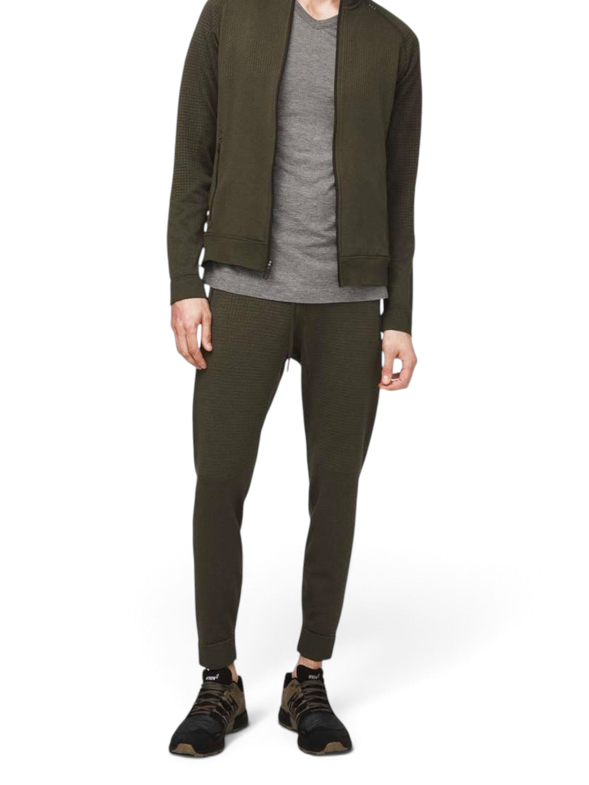 Lululemon Men's Textured Knit Jogger Olive Size Large