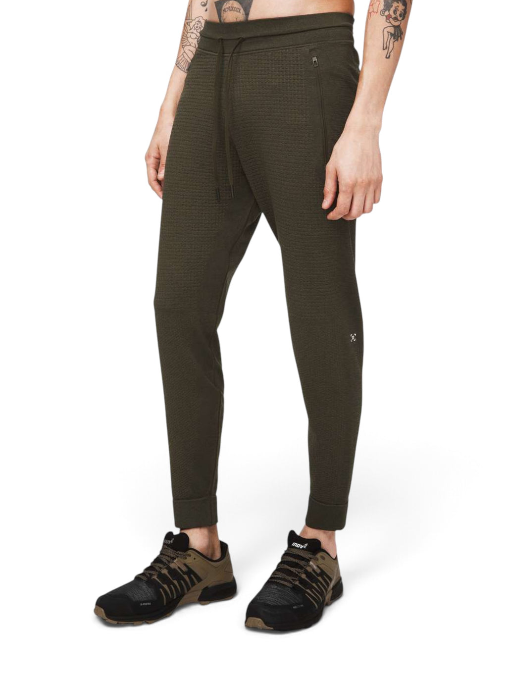 Lululemon Men's Textured Knit Jogger Olive Size Large
