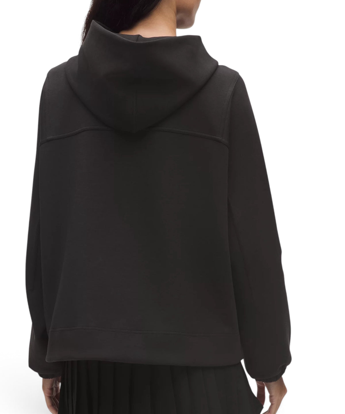 Lululemon Women’s Black Medium Double Knit Oversized Hoodie