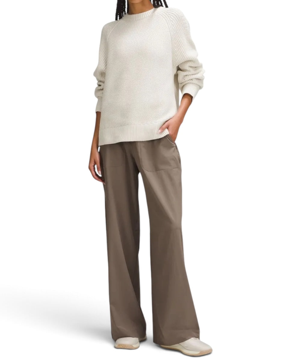 Lululemon Women’s Honeycomb Sweater Cream Size Medium