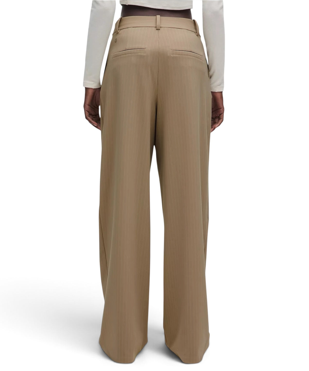 Lululemon Women’s Daydrift High-Rise Wide-Leg Trouser Khaki Brown Large