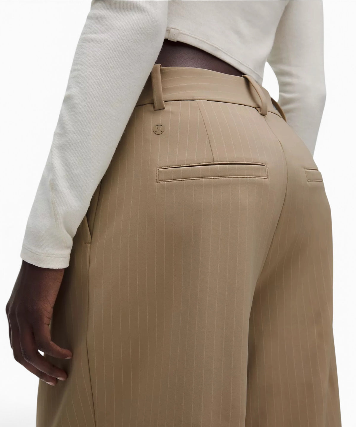 Lululemon Women’s Daydrift High-Rise Wide-Leg Trouser Khaki Brown Large