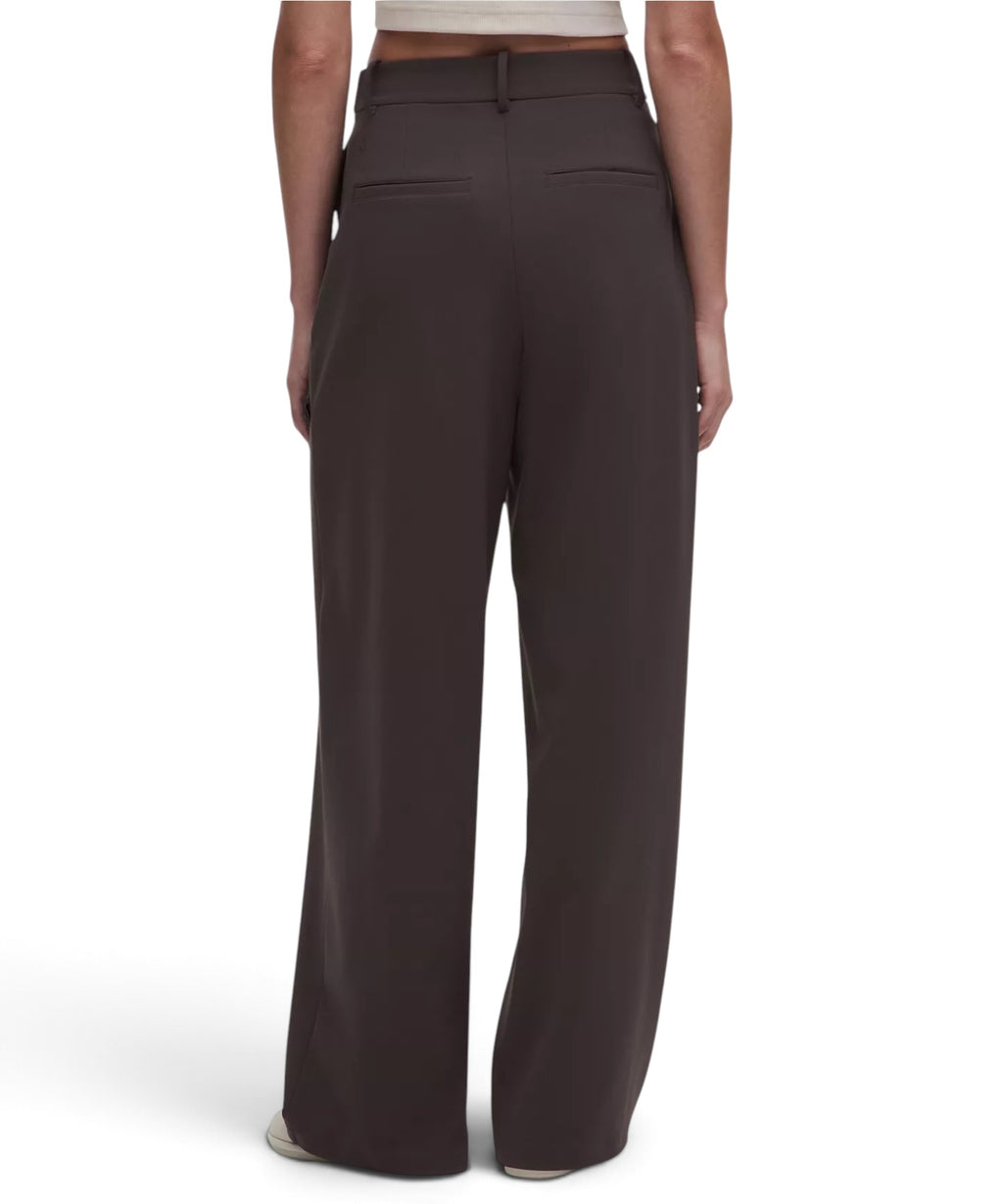 Lululemon Women’s Large Brown Daydrift High-Rise Wide-Leg Trouser