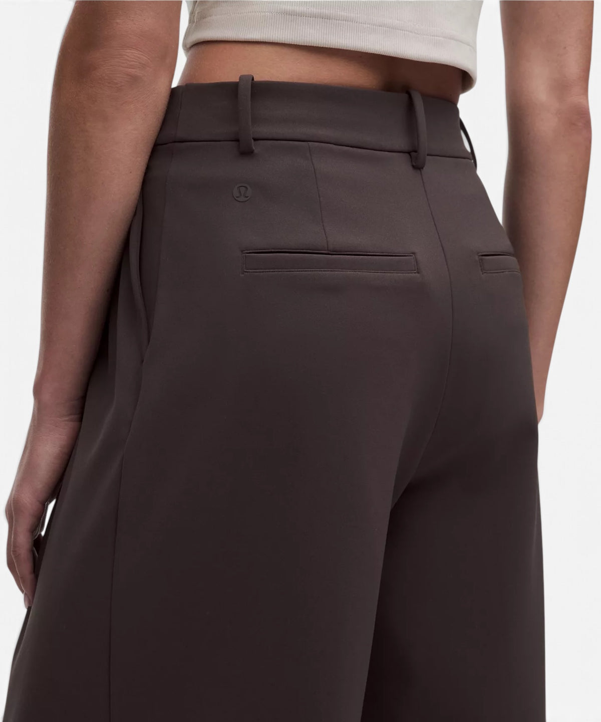 Lululemon Women’s Large Brown Daydrift High-Rise Wide-Leg Trouser