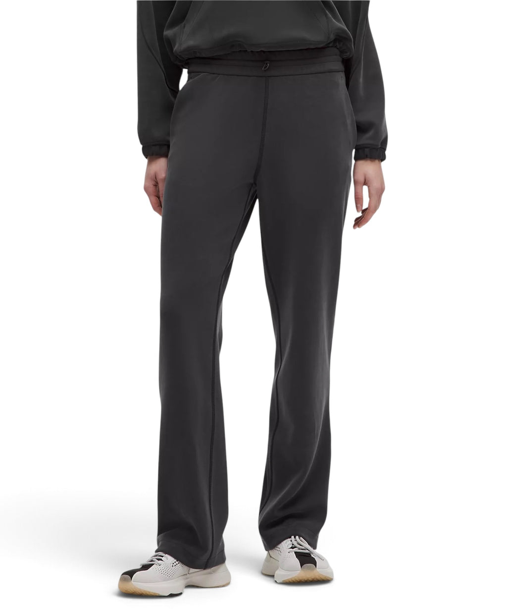 Lululemon Softstreme High-Rise Pant Charcoal Size 8 Recycled Polyester Modal