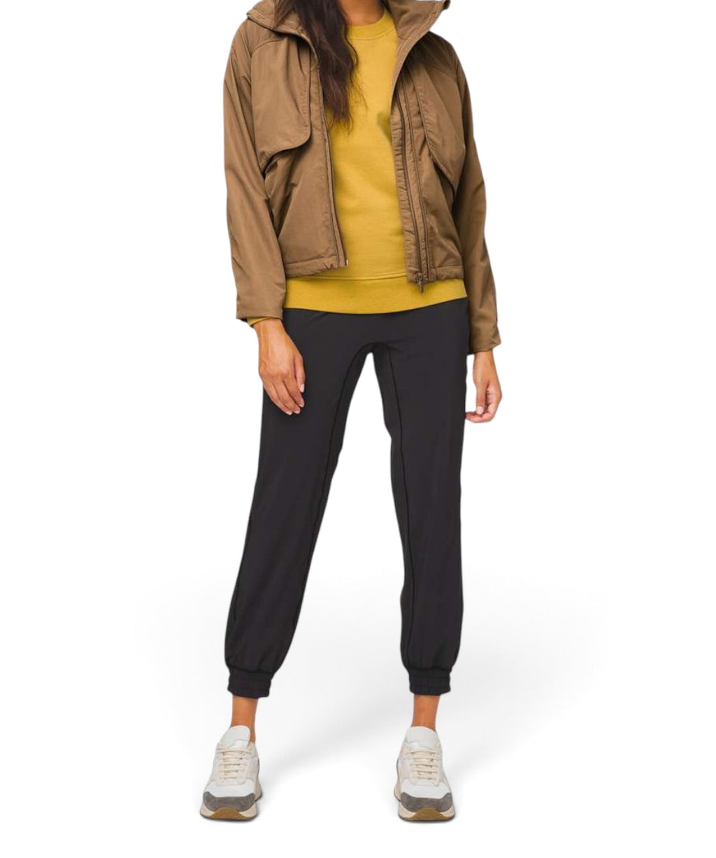 Lululemon Always Effortless Jacket Frontier Brown Windbreaker Size 4