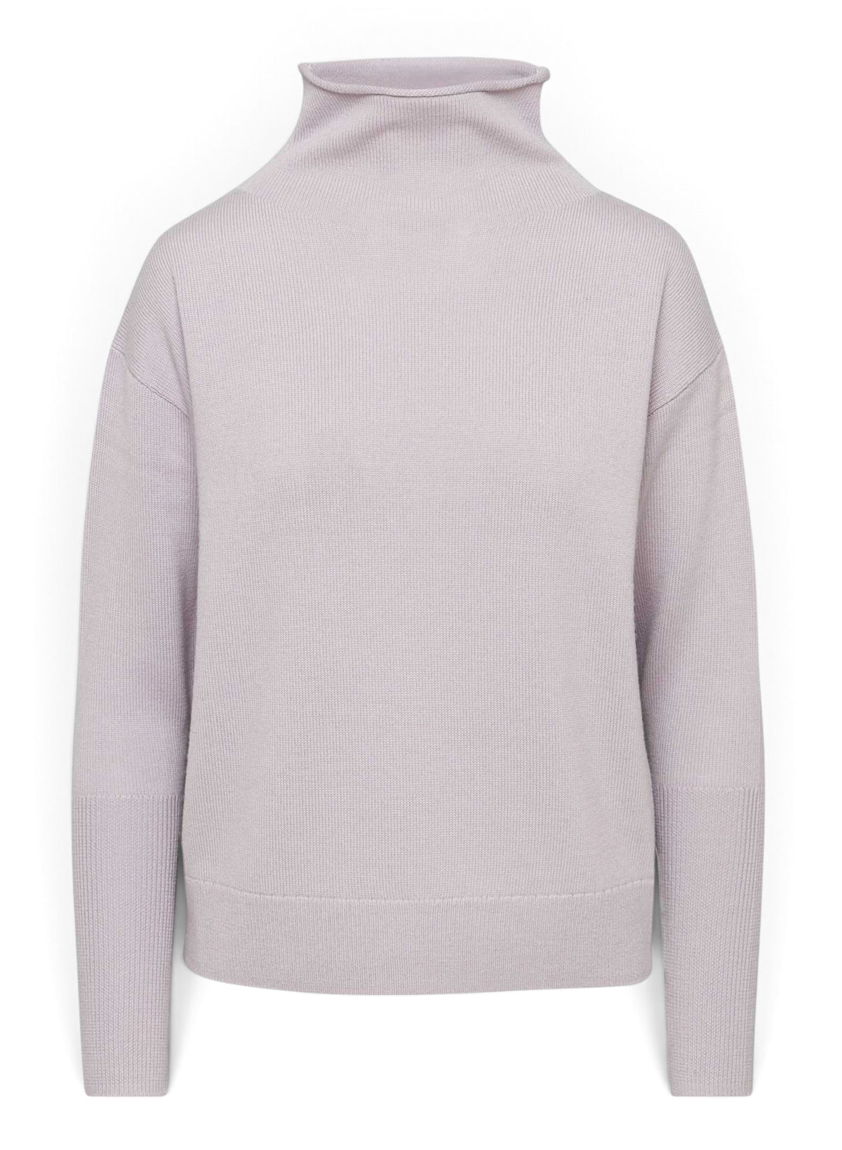 Wilfred Cyprie 100% Merino Wool Mockneck Sweater Grey XS