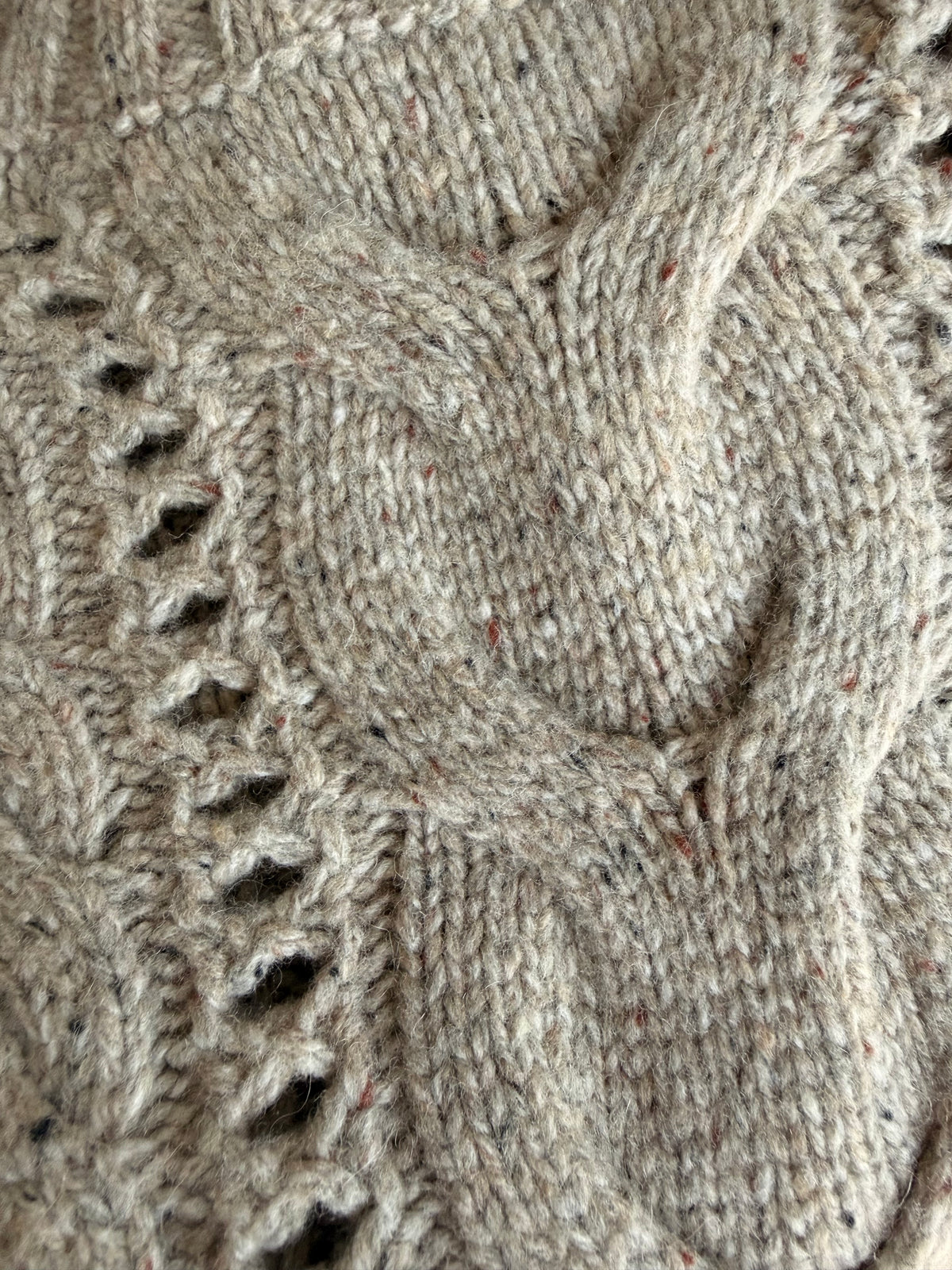 Wilfred Bronco Cable Knit Wool Blend Sweater Cream XS