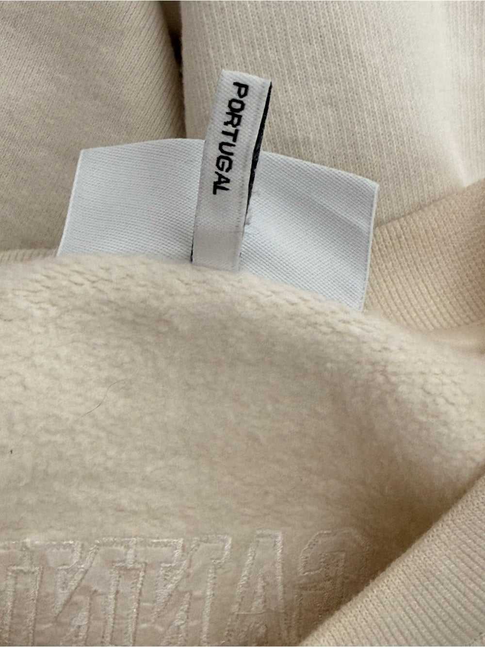 GANNI Software IV Organic Cotton Sweatshirt Cream Size Medium Women’s Sweater - view 10