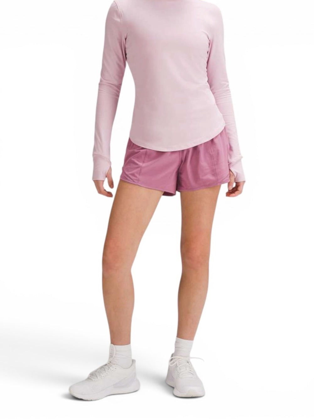 Lululemon Hotty Hot Low-Rise Lined Short 4" Velvet Dust Size 4 Women’s Small - view 2