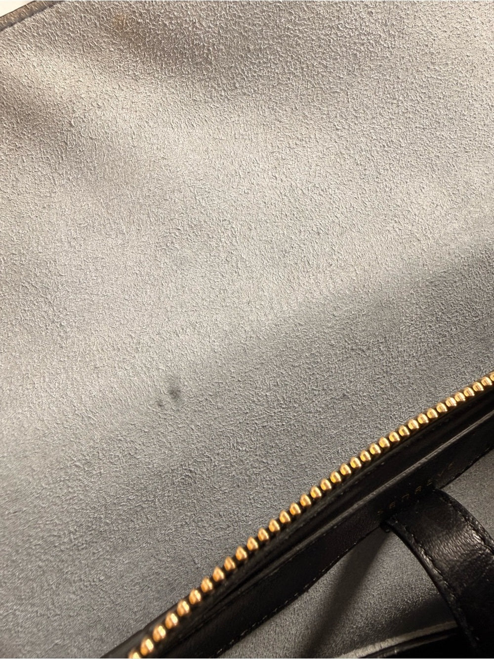 Senreve Mini Maestra Black Croc Embossed Leather Convertible Backpack Bag - view 9